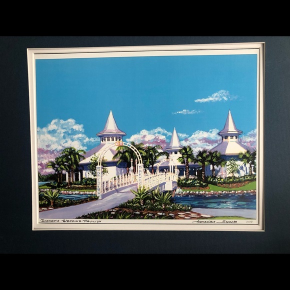 Disney’s Grand Floridian Wedding Pavilion Print - Picture 2 of 6
